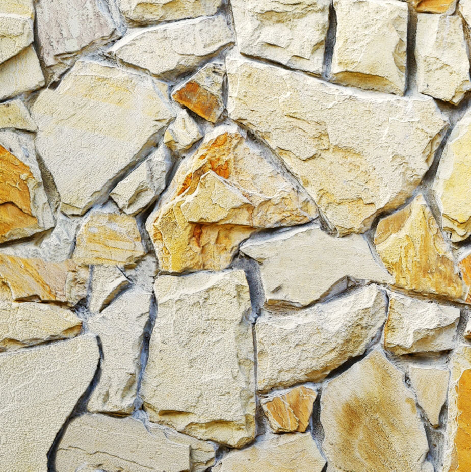 stone wall  3D model_3