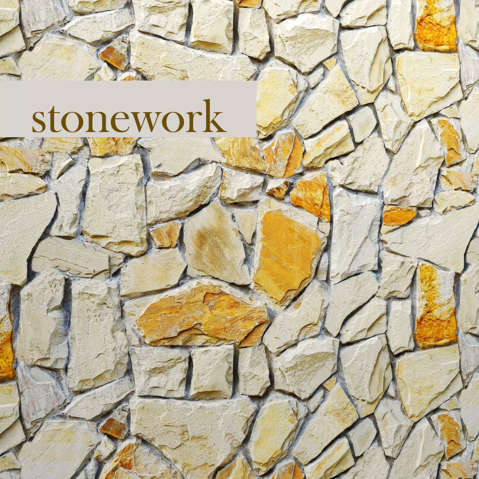 stone wall  3D model_0