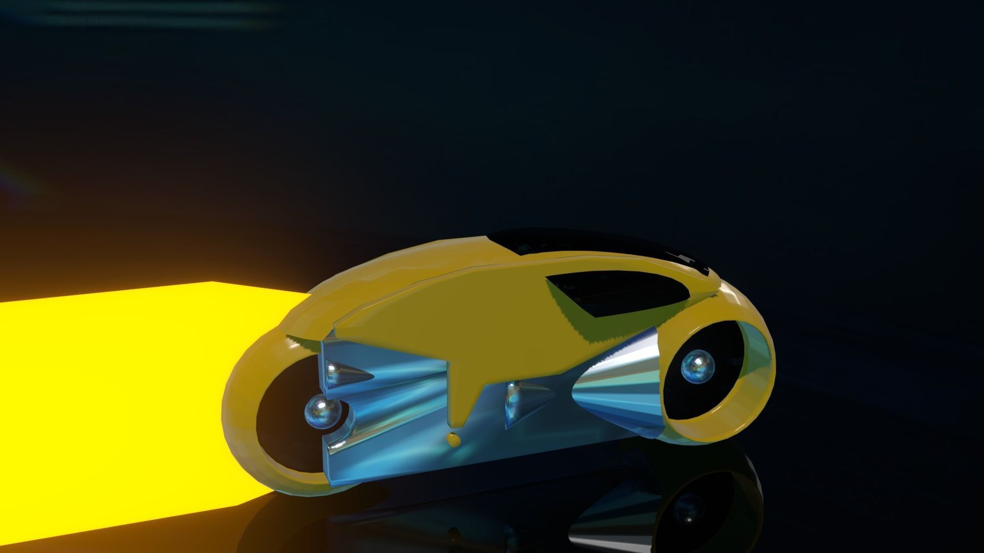 TRON Light Cycle 3D model_3