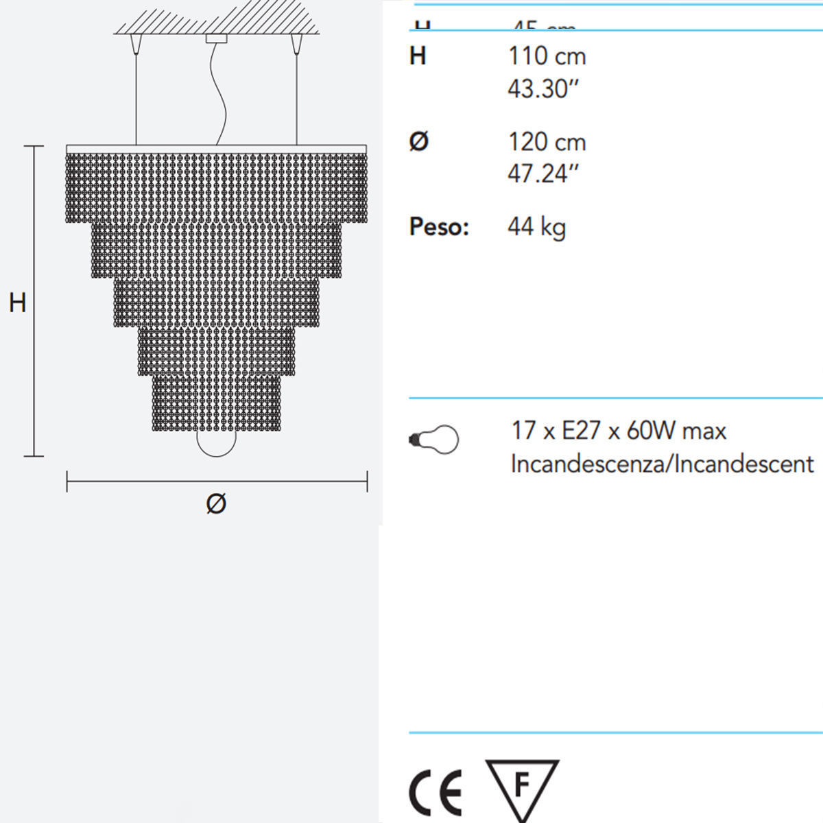 Classical Ceiling Pendant Lamp 3D model_1