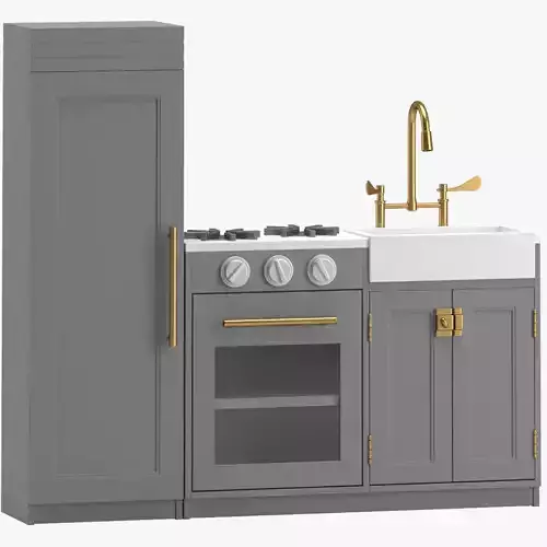 POTTERY BARN KIDS CHELSEA ALL IN 1 KITCHEN 3D model 4