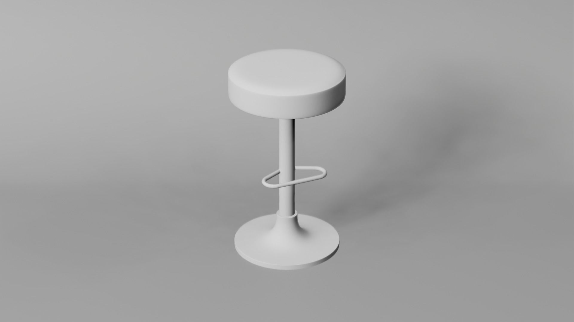 Bar Stool 3D model_1