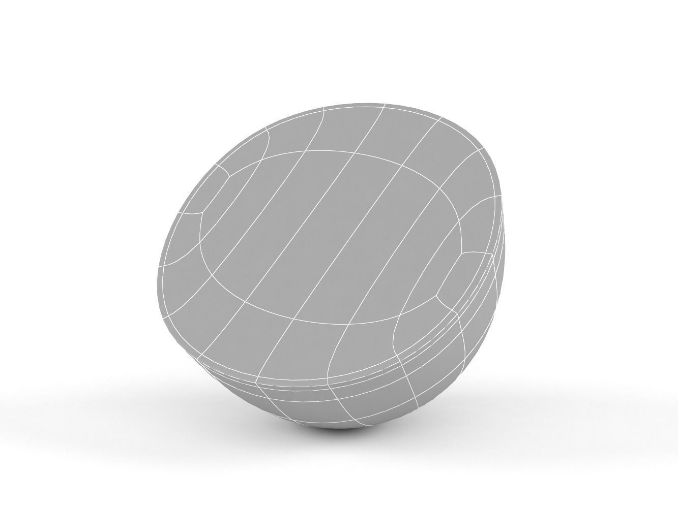 Orange Fruit 3D model_9