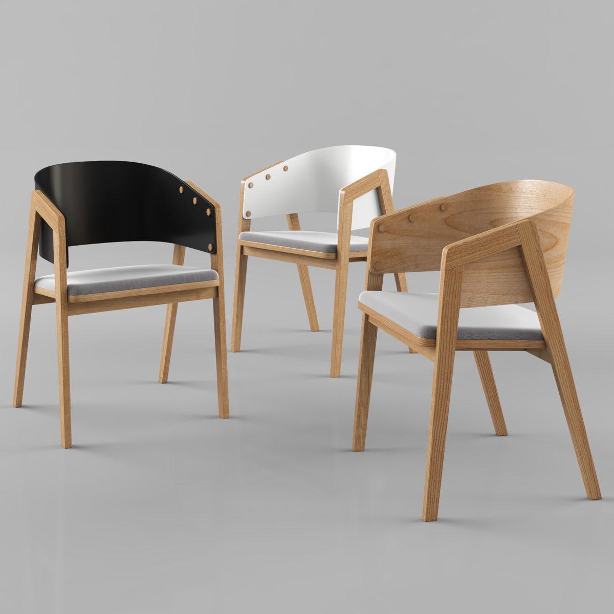 VOX Uni chair 3D model_1