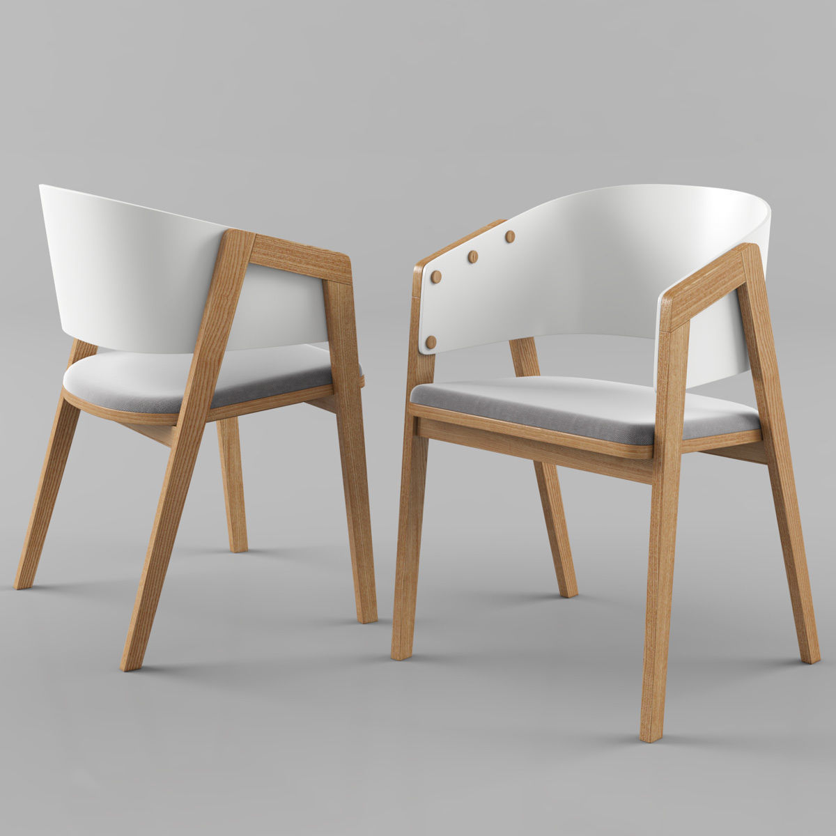 VOX Uni chair 3D model_2