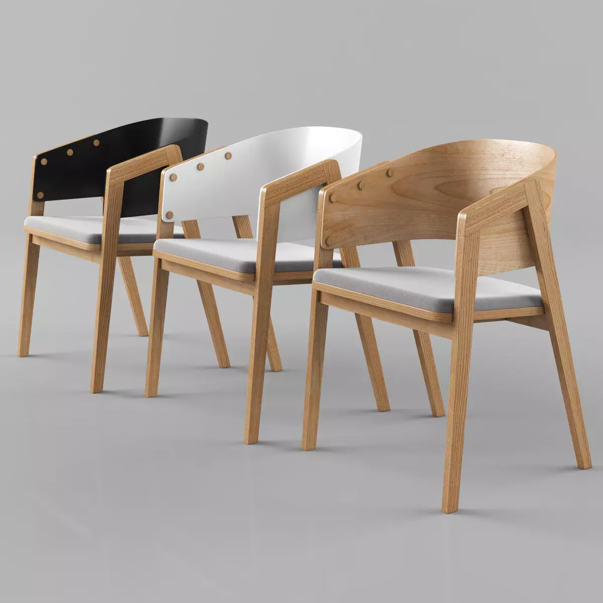 VOX Uni chair 3D model_0