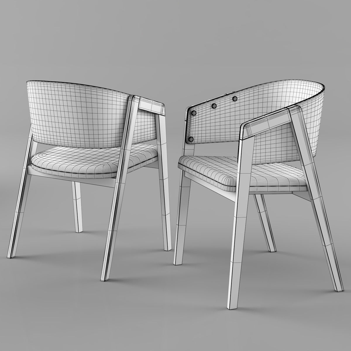 VOX Uni chair 3D model_7