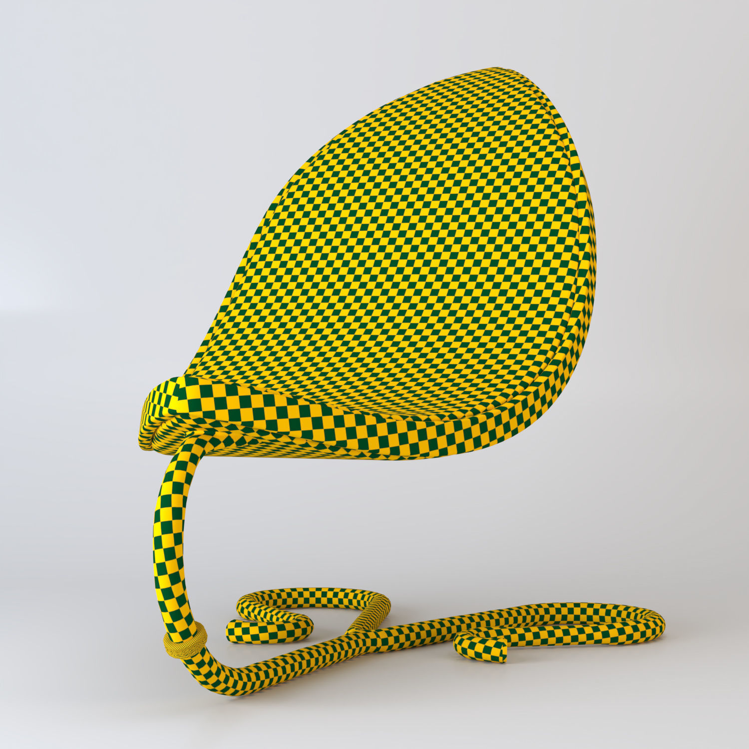 Leaf Chair 3D model_4