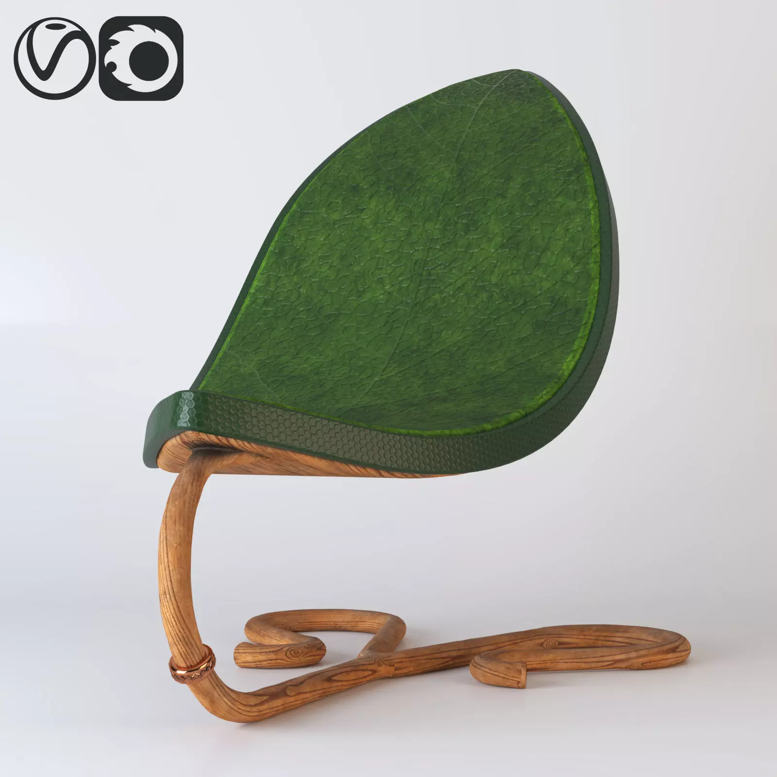 Leaf Chair 3D model_0