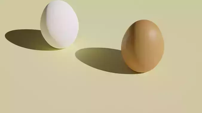 egg assortment Free low-poly 3D model