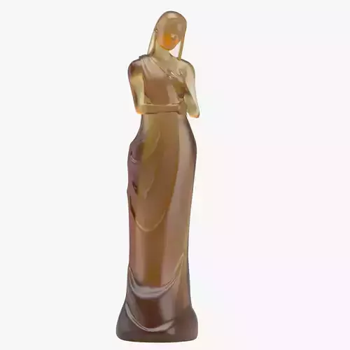 Sculpture Daum France Marie Paule Deville Chabrolle 3D model