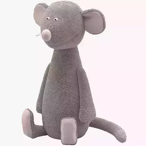 Toy Kids Mouse Plushe 3D model