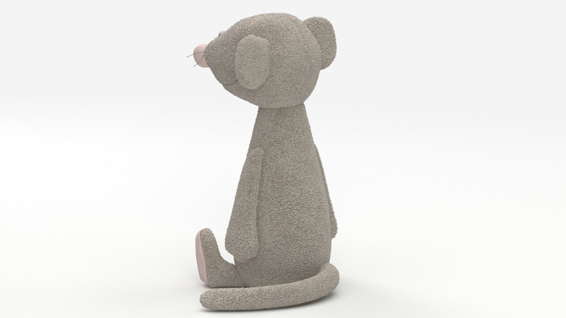 Toy Kids Mouse Plushe 3D model_13