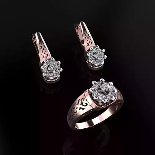 Ring and Earrings 91