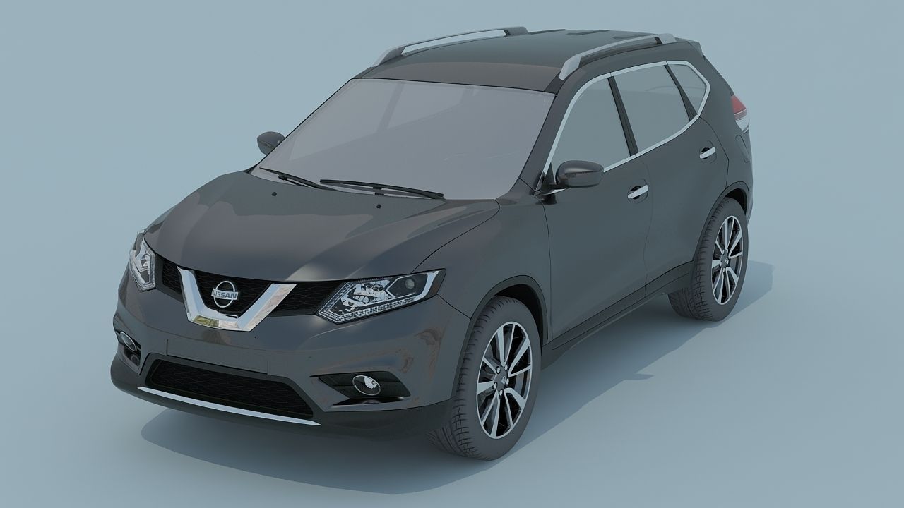 Nissan X-Trail 2016 3D model_10