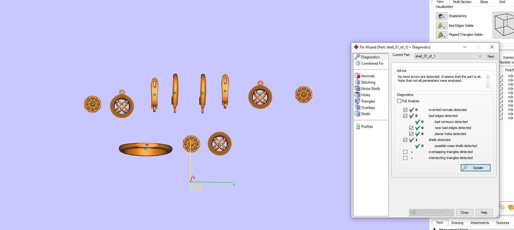 Ring and Earrings 92 3D print model_5