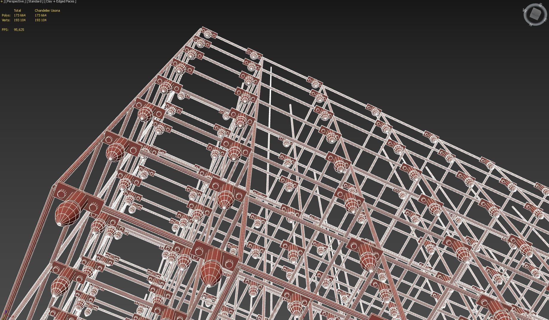 Usona Home Chandelier 3D model_19