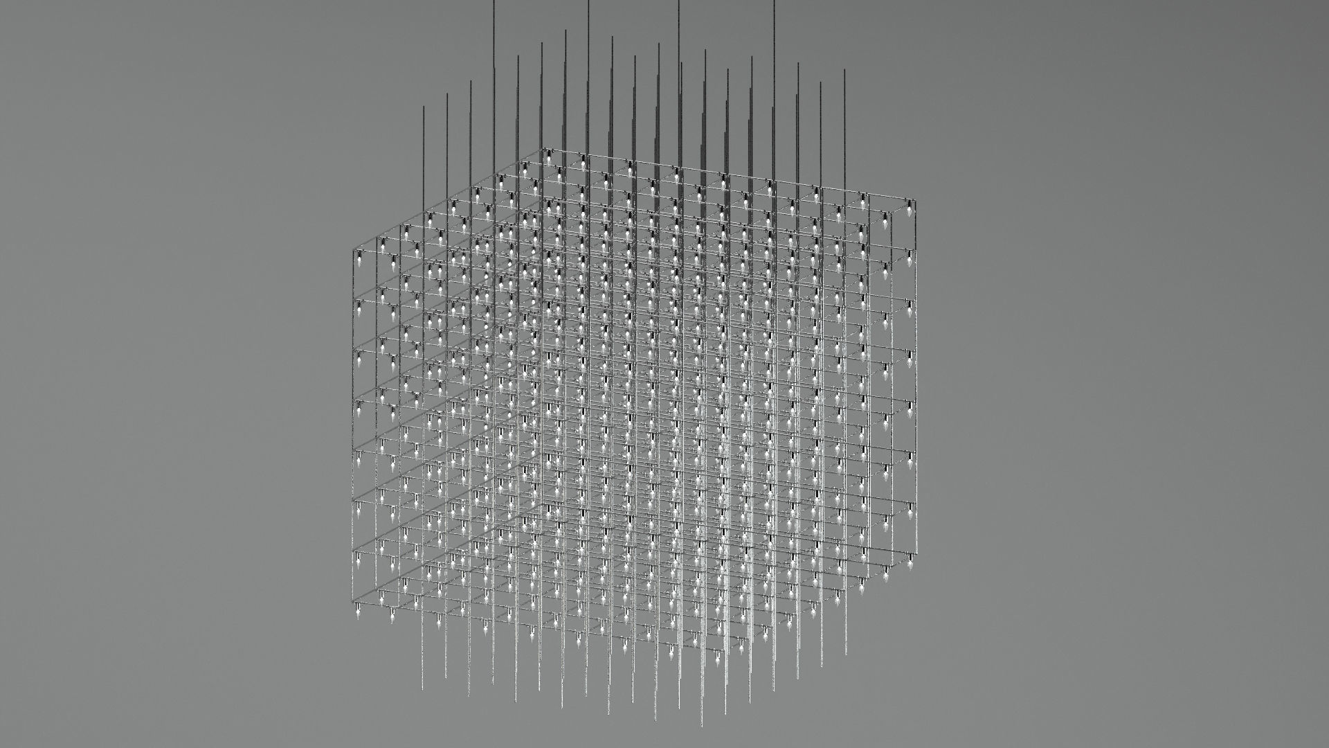 Usona Home Chandelier 3D model_4