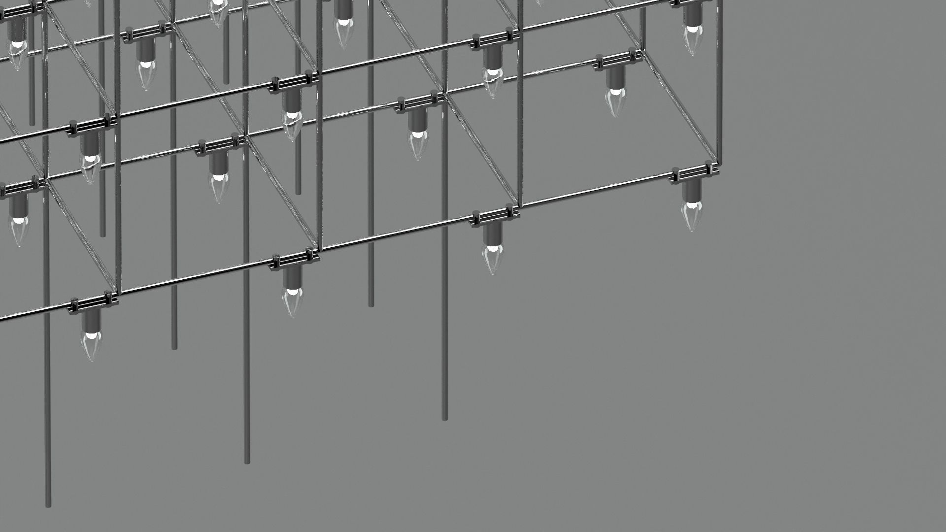 Usona Home Chandelier 3D model_1