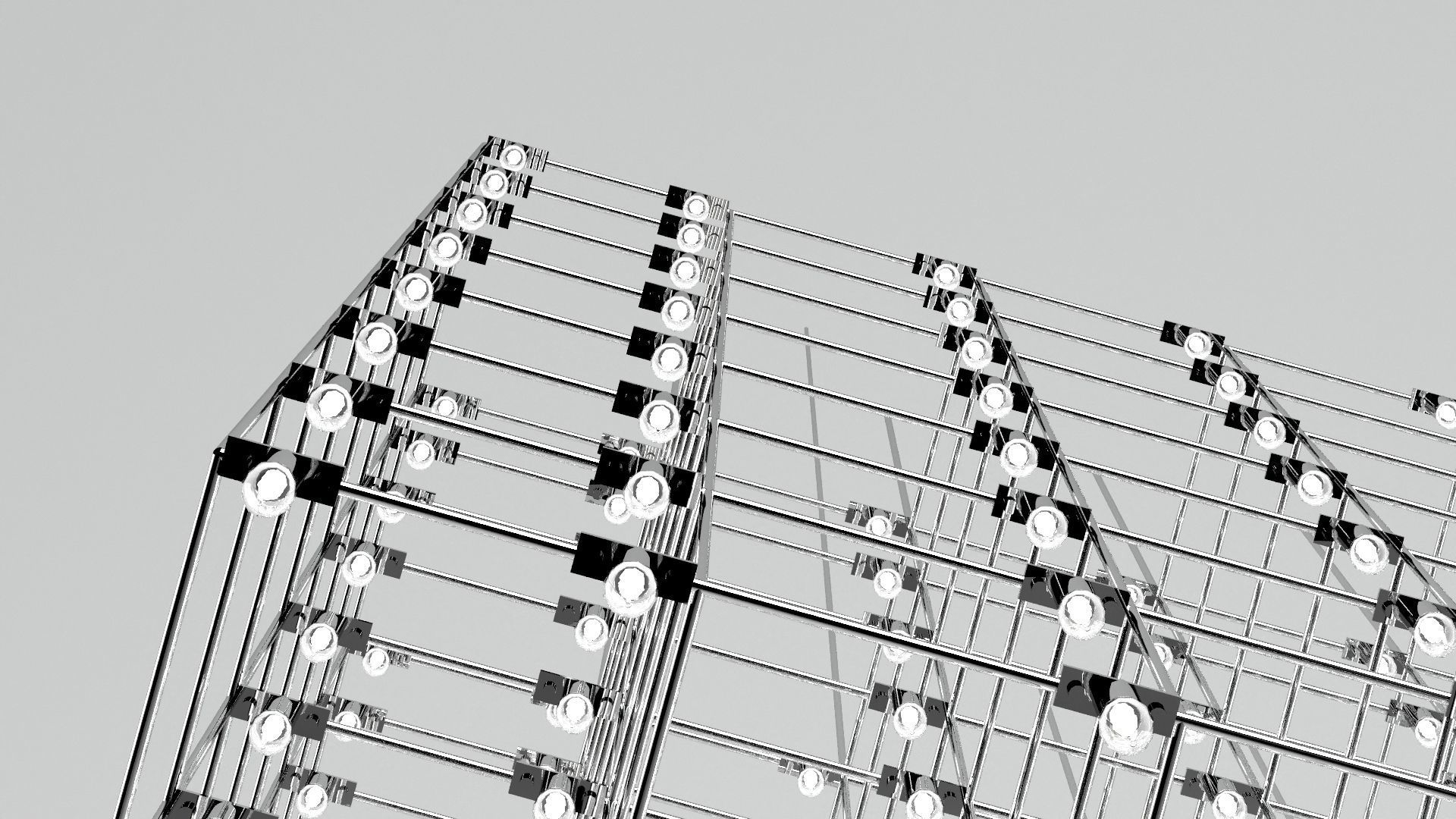 Usona Home Chandelier 3D model_2