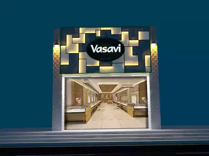 Shop Exterior 3D model