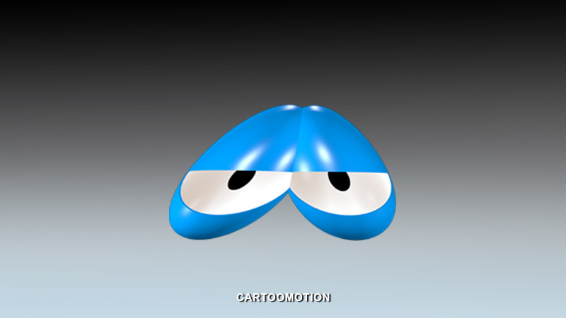 Comic Eyes 3D model_6