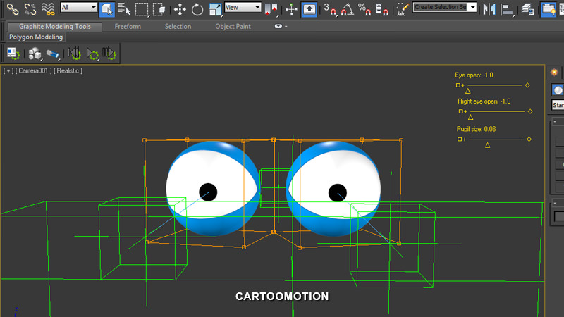 Comic Eyes 3D model_3