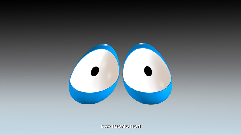 Comic Eyes 3D model_10