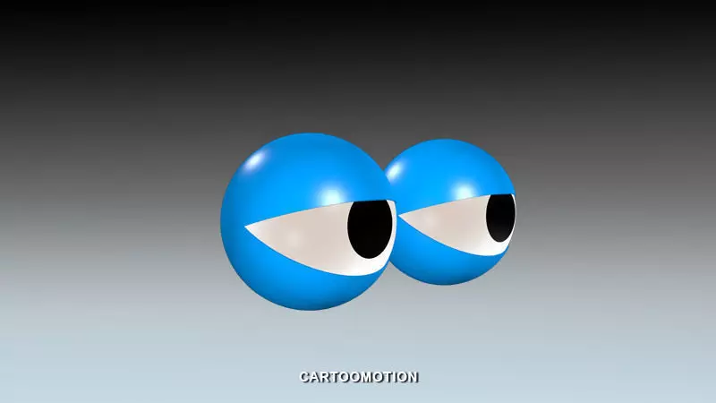 Comic Eyes 3D model_0