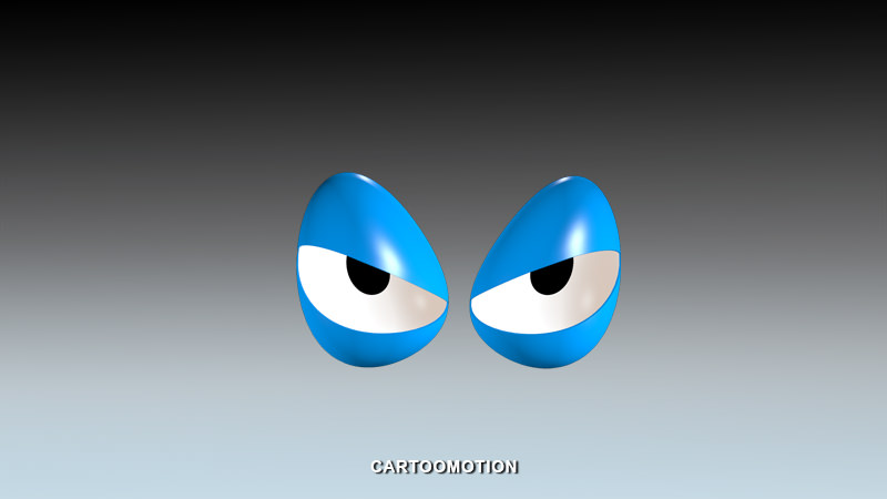 Comic Eyes 3D model_4