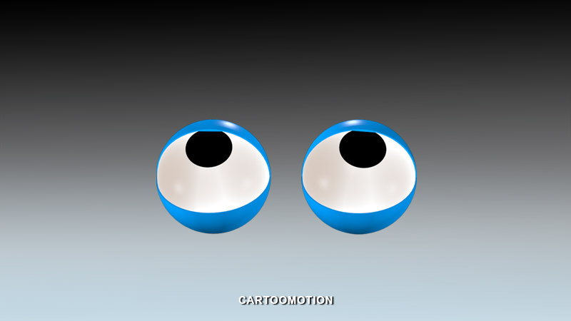 Comic Eyes 3D model_7