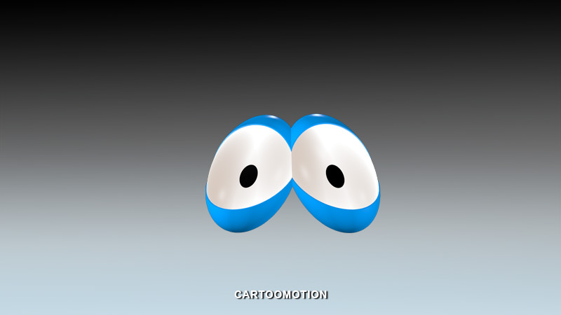 Comic Eyes 3D model_5
