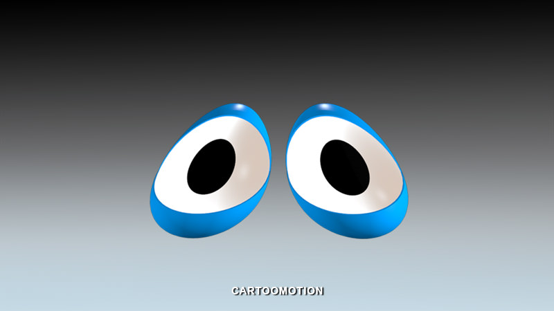 Comic Eyes 3D model_9