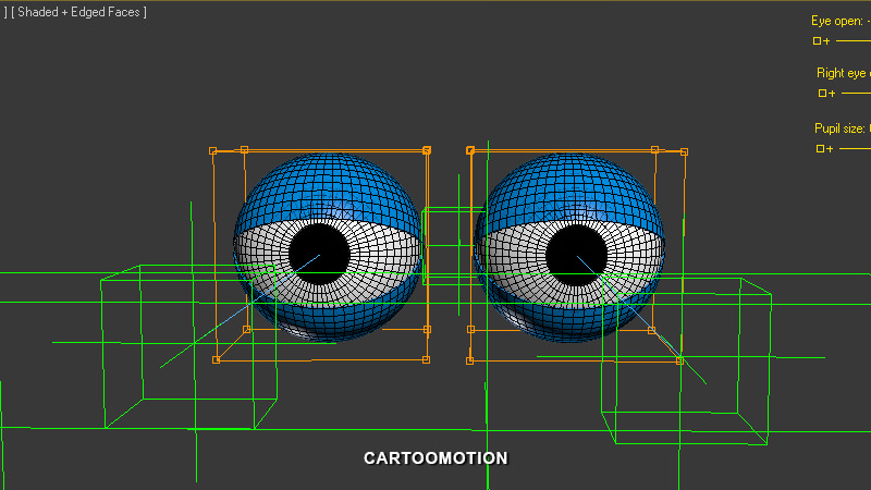 Comic Eyes 3D model_12
