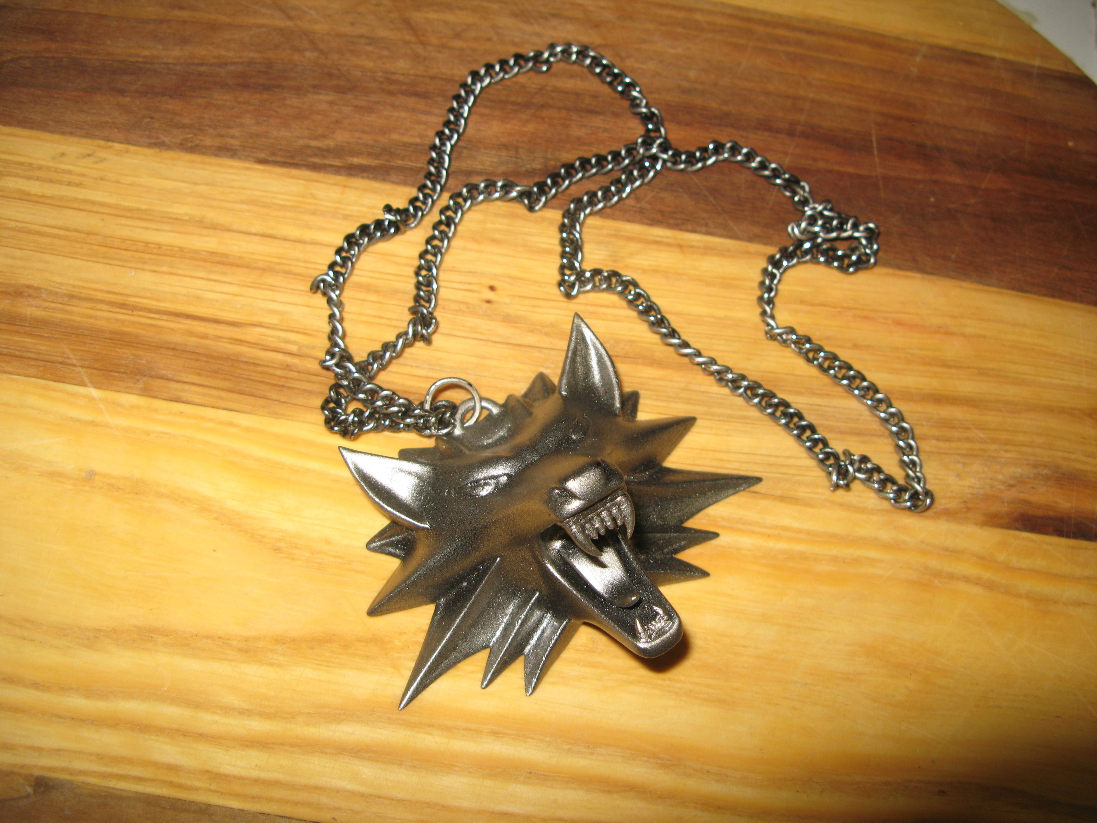 witcher medallion 3D print model_1