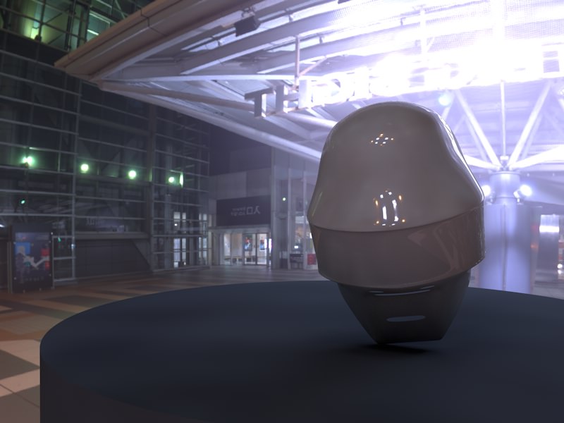 Daft Punk Thomas helmet 3D model 3D model_2