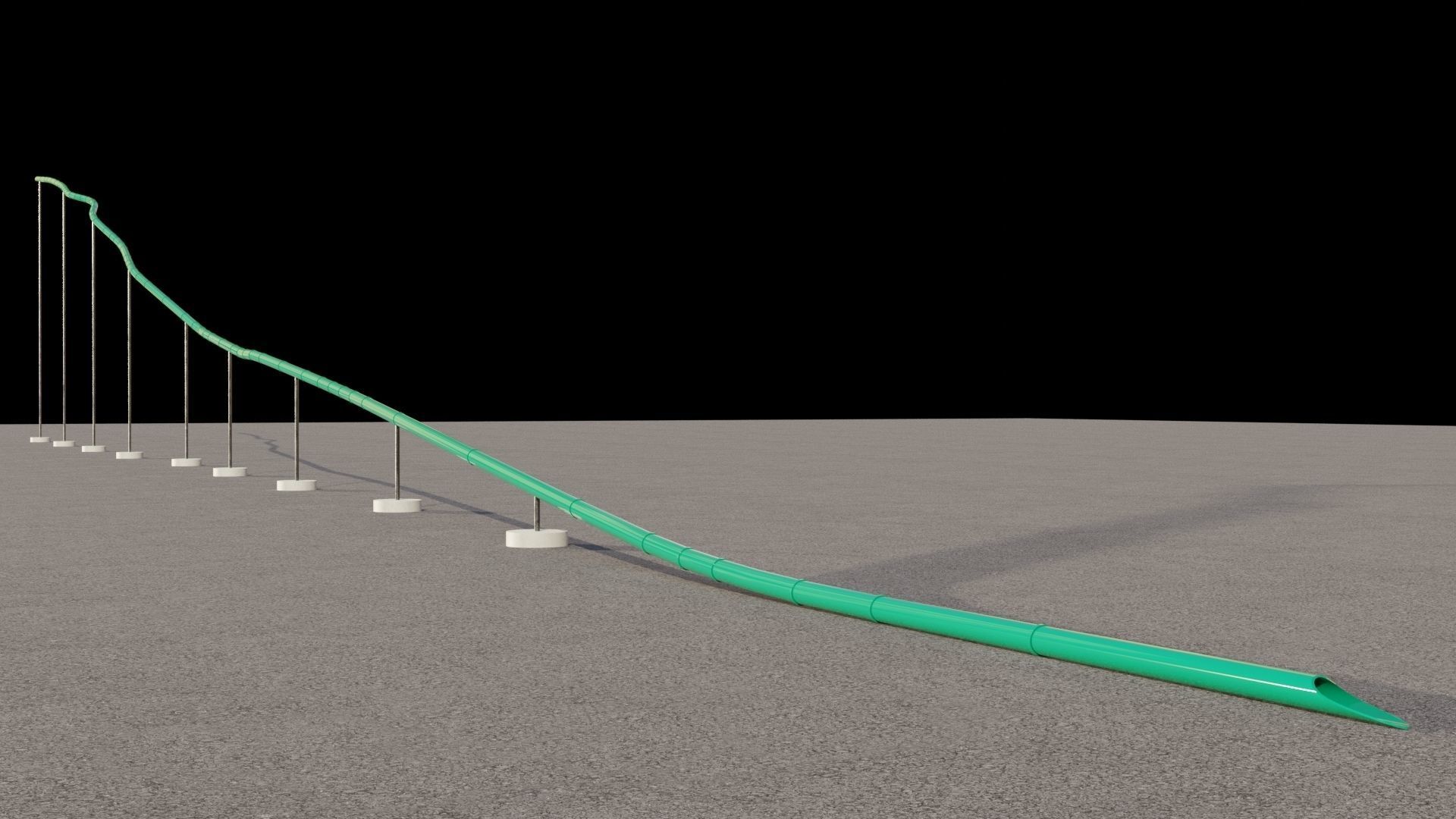 Tree Water Slides 3D 3D Model Collection_22