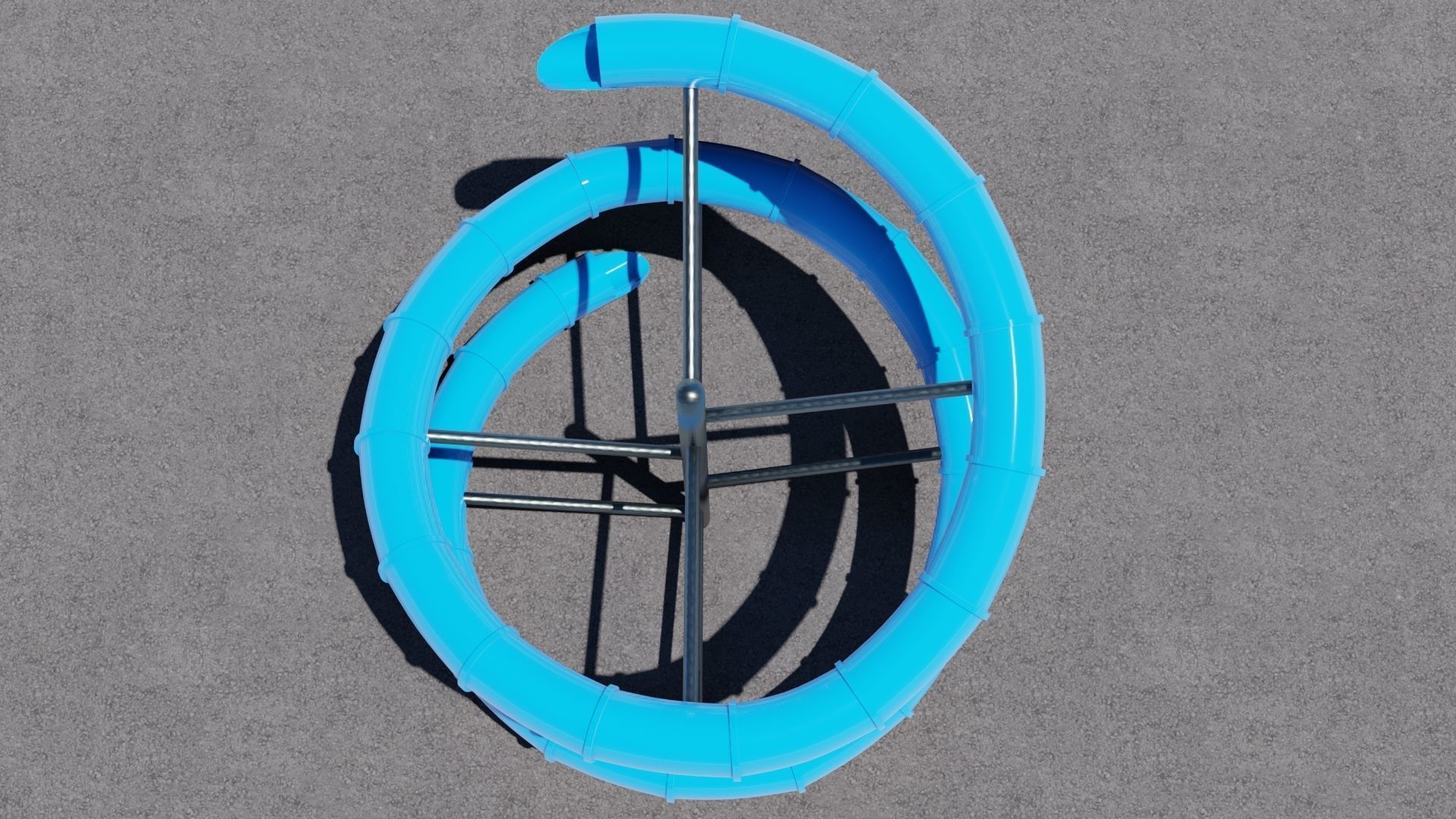 Tree Water Slides 3D 3D Model Collection_9