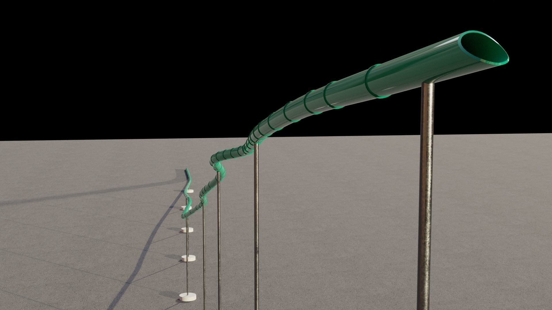 Tree Water Slides 3D 3D Model Collection_20