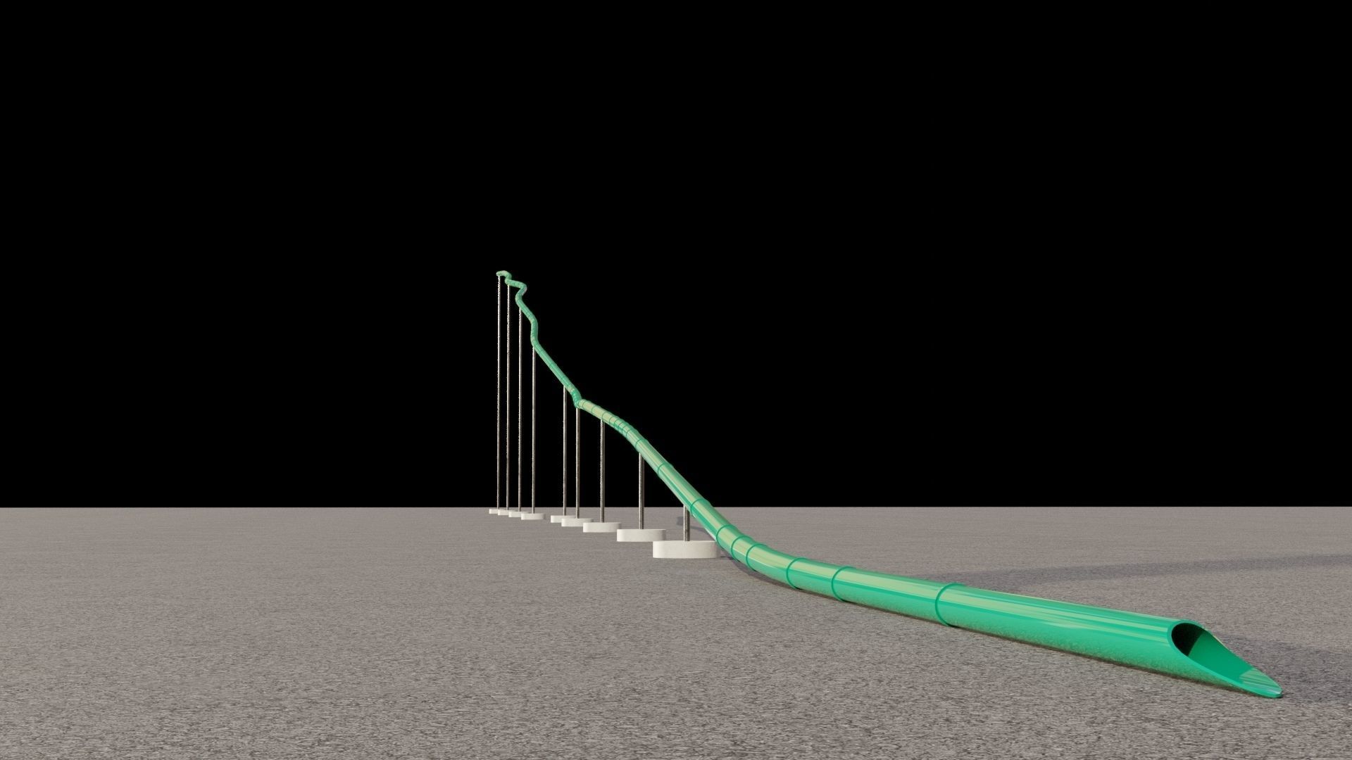 Tree Water Slides 3D 3D Model Collection_19