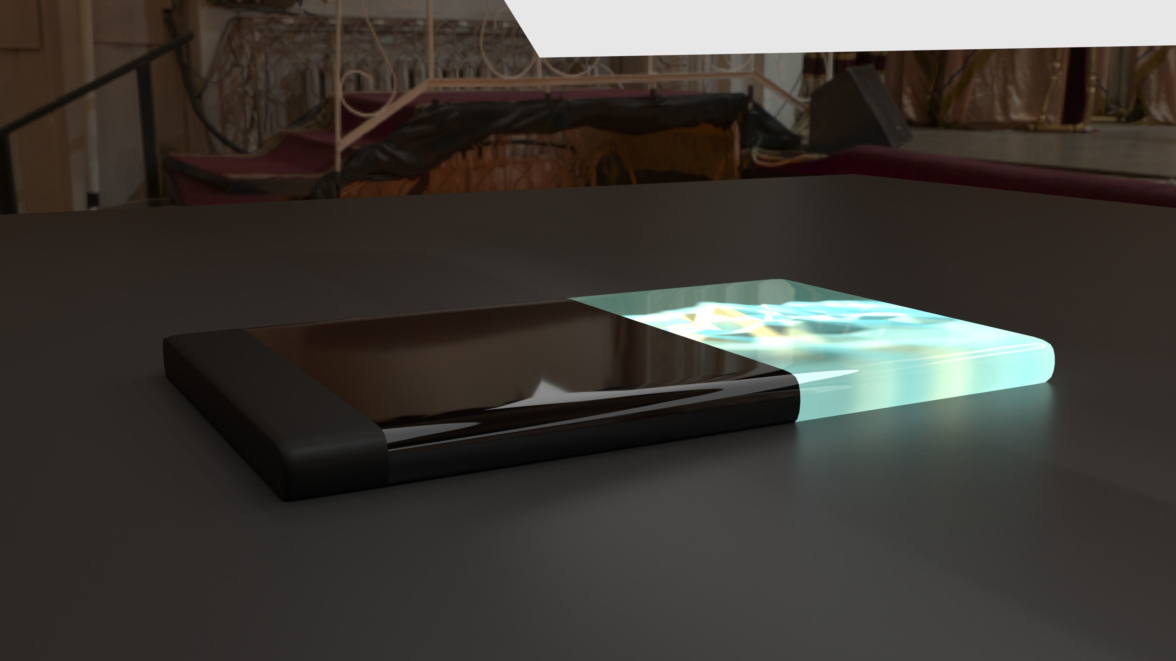 Xiaomi Mi Mix Alpha smartphone Free 3D model_1