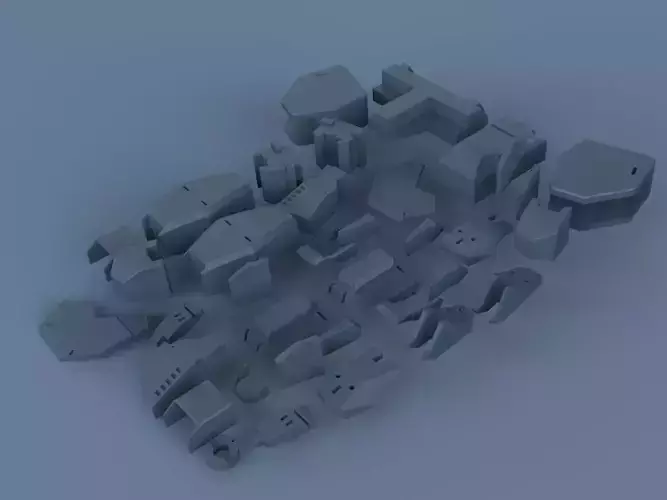 Gundam mechanical kitbash 