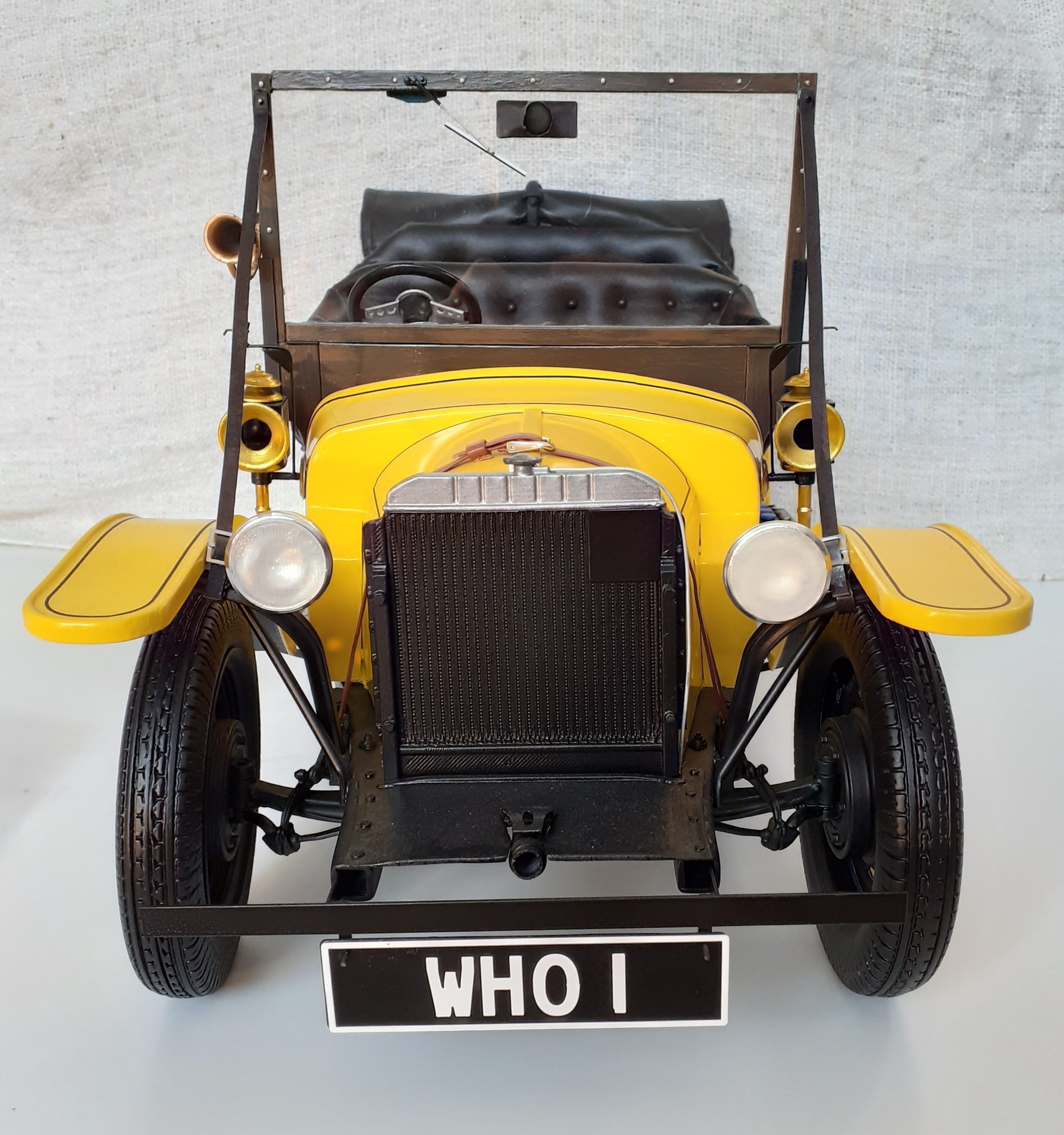 Doctor Who Bessie Car 3D Print STL Model Kit 3D print model_1