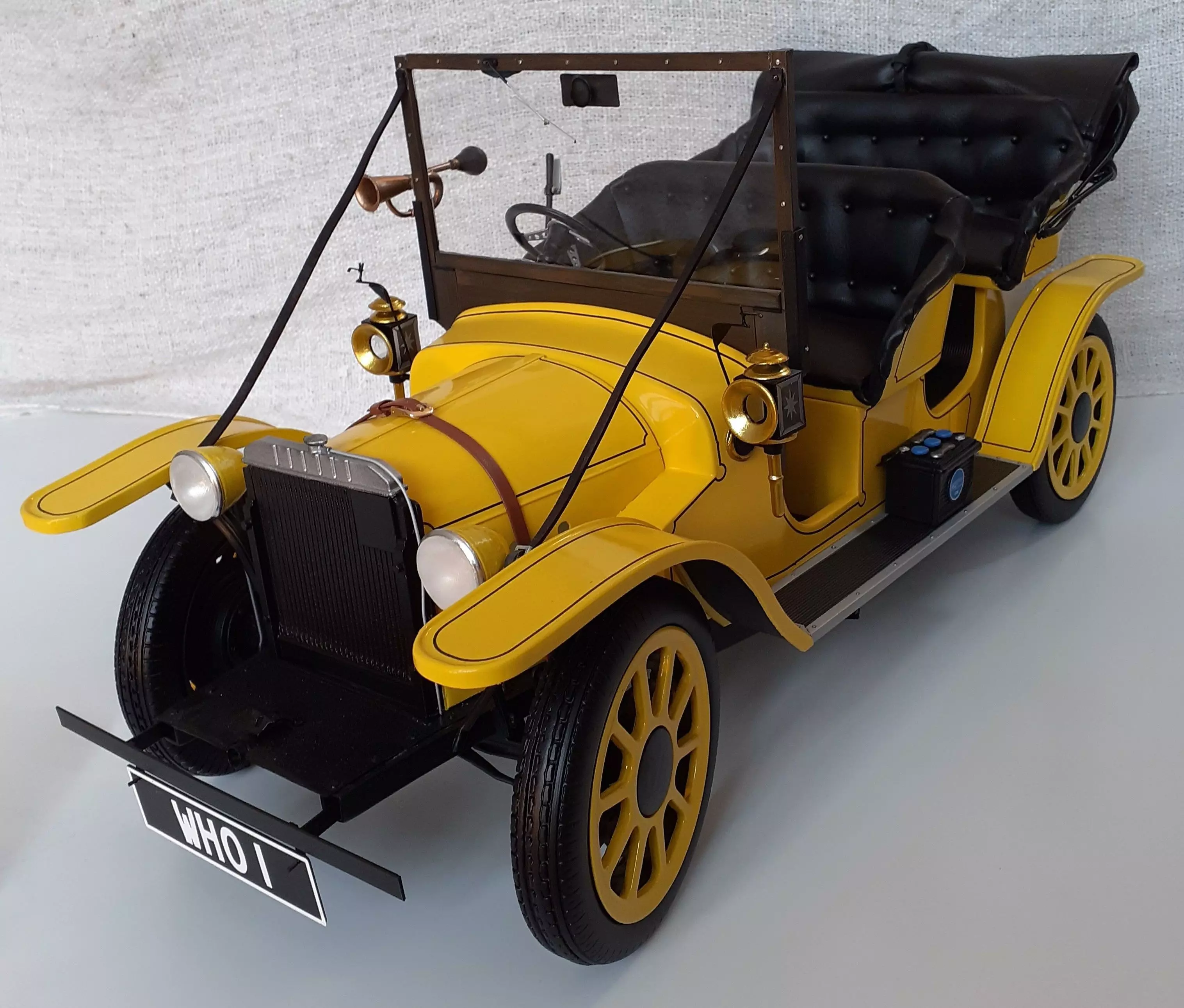 Doctor Who Bessie Car 3D Print STL Model Kit 3D print model_0