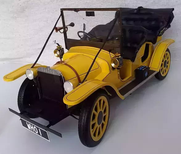 Doctor Who Bessie Car 3D Print STL Model Kit 3D print model