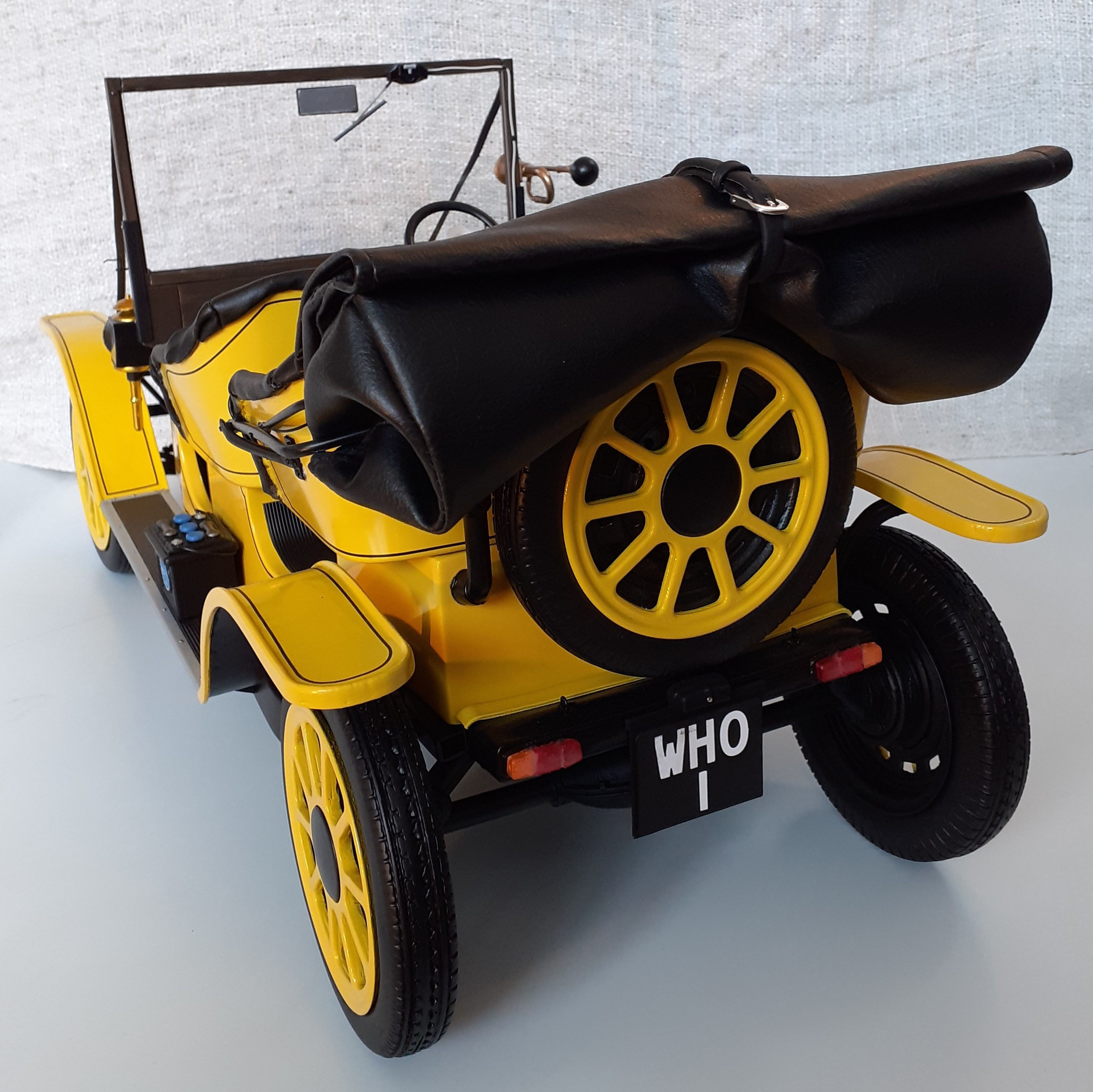 Doctor Who Bessie Car 3D Print STL Model Kit 3D print model_3