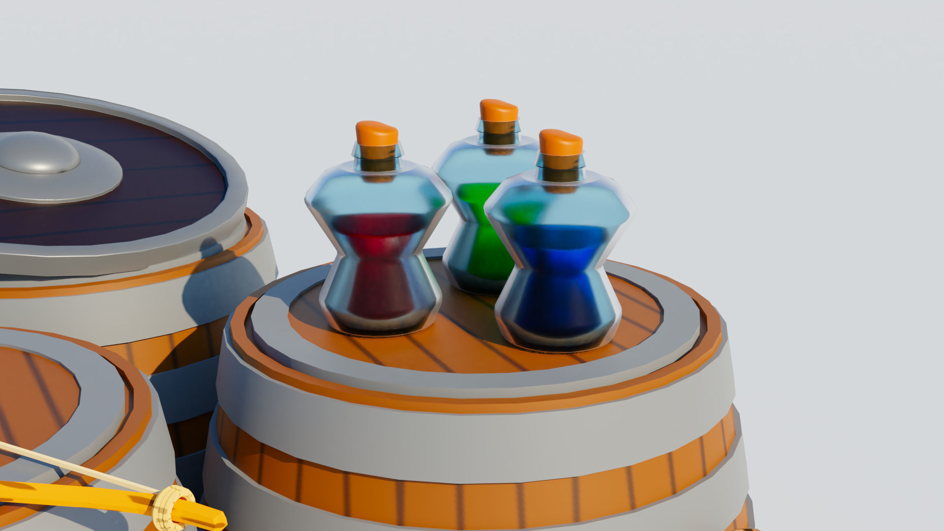 Low Poly RPG Kit 01 Low-poly 3D model_2