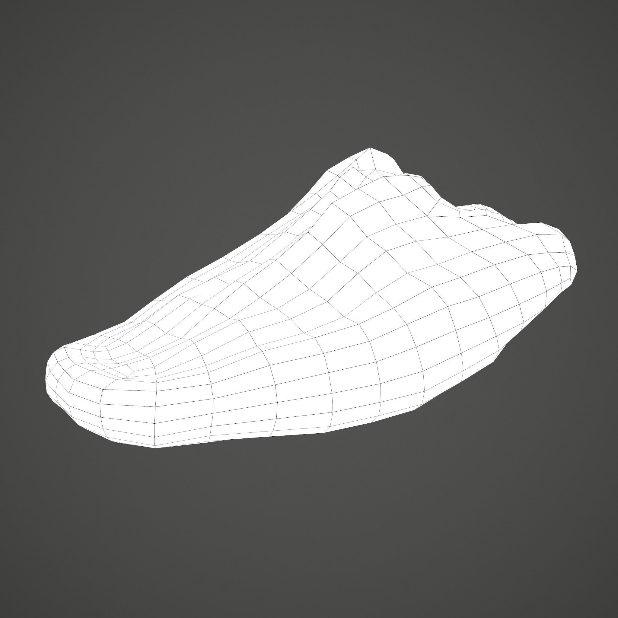 Severed Tongue  Low-poly 3D model_25