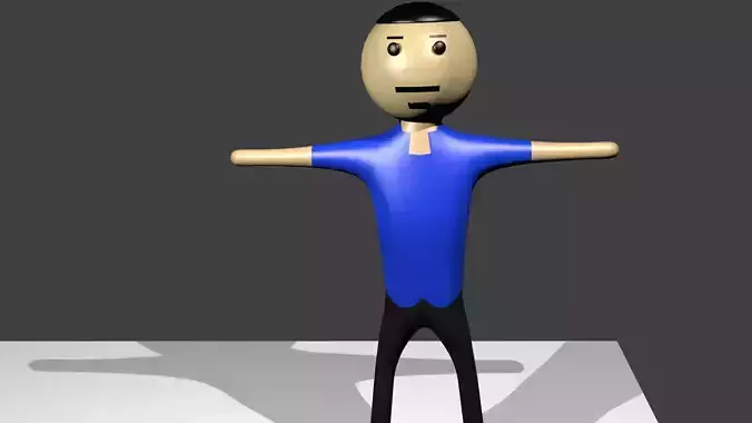 LOW POLY HUMAN CHARACTER MJO 