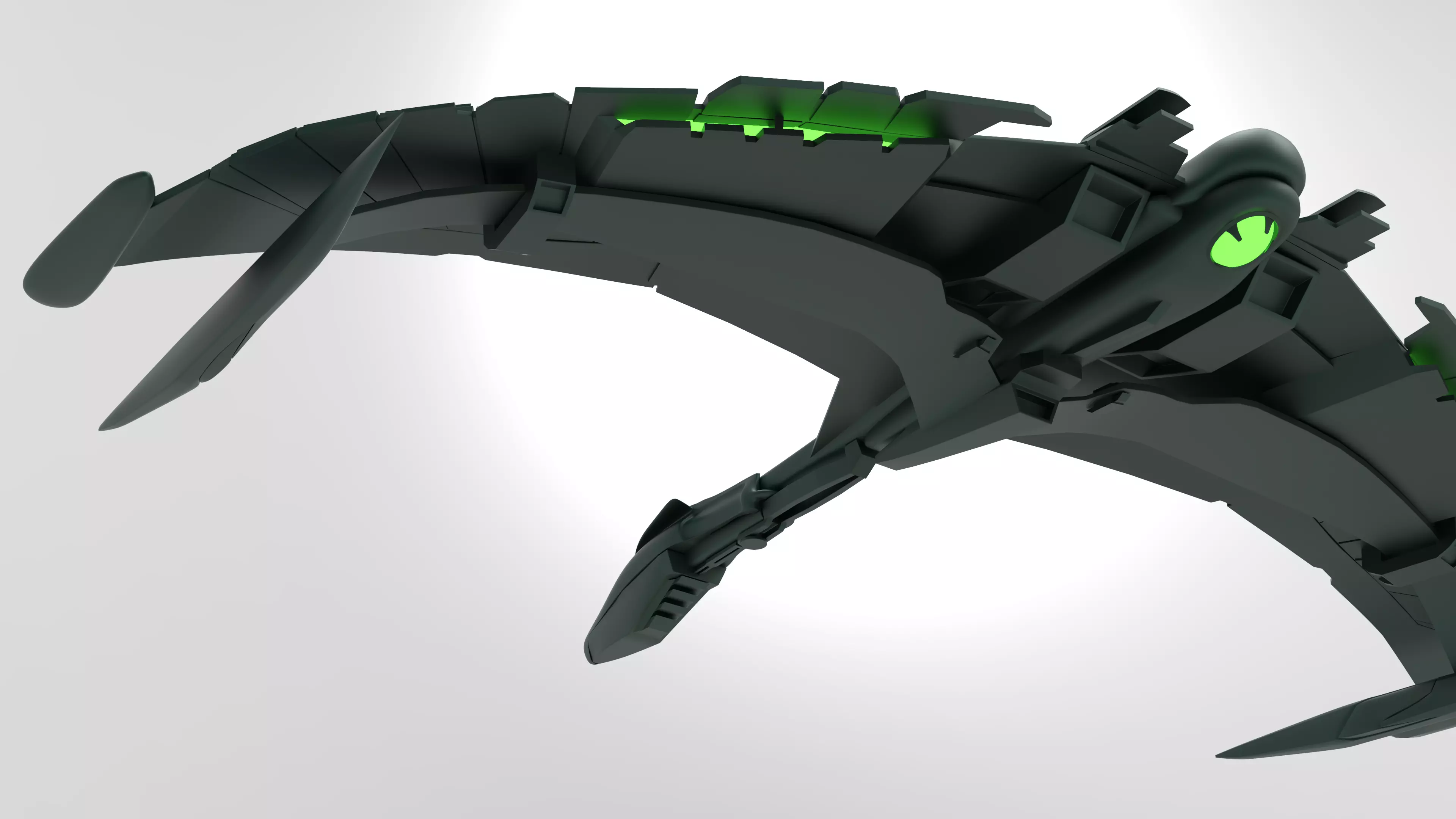 Spaceship 3D model_0